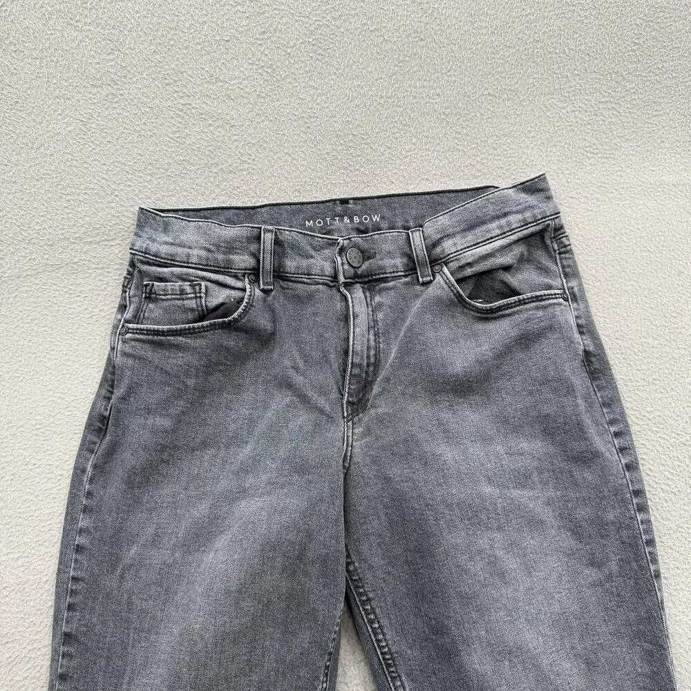 Mott & Bow Jeans Mens 29x30 Gray Wash Slim Straight Stretch‎ Denim Honduras